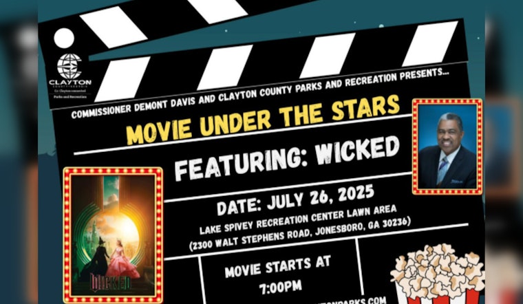 Clayton County Hosts Enchanting 'Movie Under the Stars' Featuring "Wicked" at Lake Spivey Recreation Center