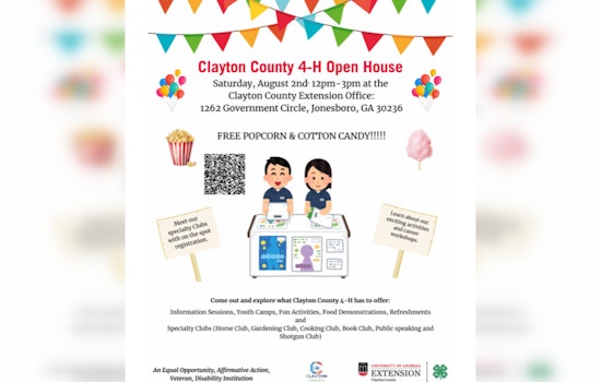 Clayton County Invites Youth to Explore Leadership and Skills at 4-H Open House in Jonesboro