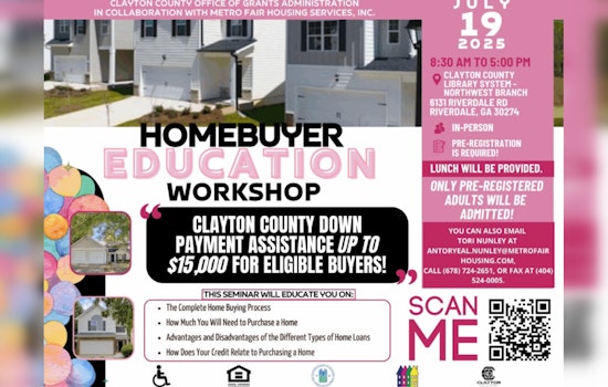 Clayton County Partners with Metro Fair Housing to Offer Homebuyer Education Workshop in Riverdale