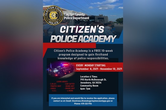 Clayton County Police Department Launches Citizens Police Academy to Enhance Community Relations