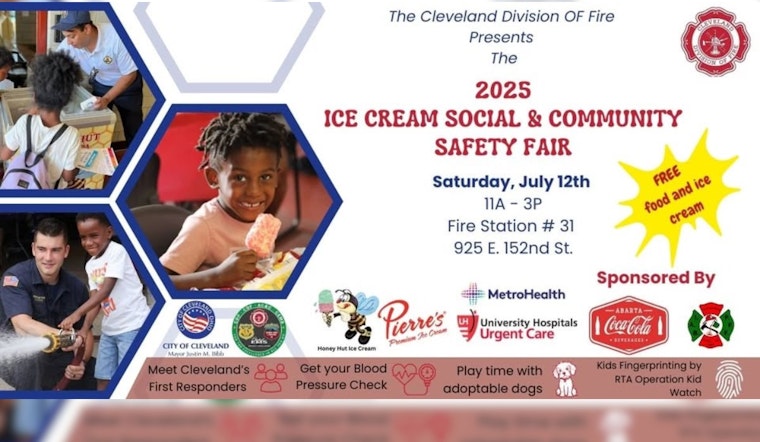 Cleveland Fire Department Hosts Family-Friendly Ice Cream Social to Bolster Community Ties
