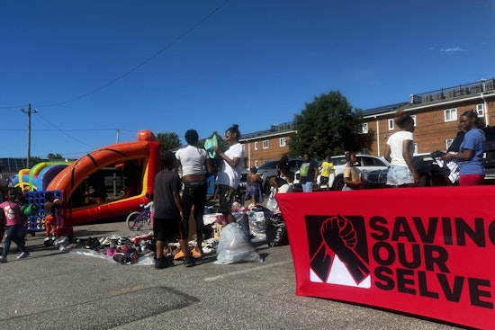 Cleveland Fire Department Joins Local Efforts to Aid Garden Valley Residents with Essential Goods Distribution