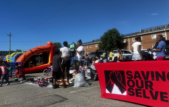 Cleveland Fire Department Joins Local Efforts to Aid Garden Valley Residents with Essential Goods Distribution