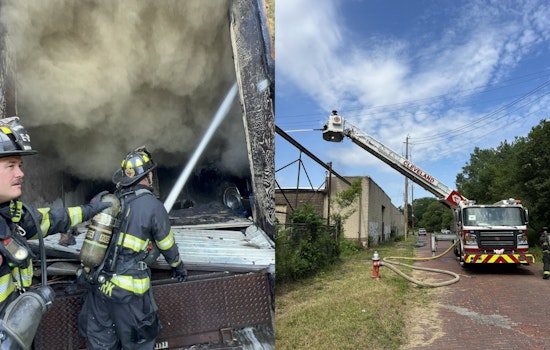 Cleveland Firefighters Tackle Intense 4-Alarm Industrial Blaze on East Side