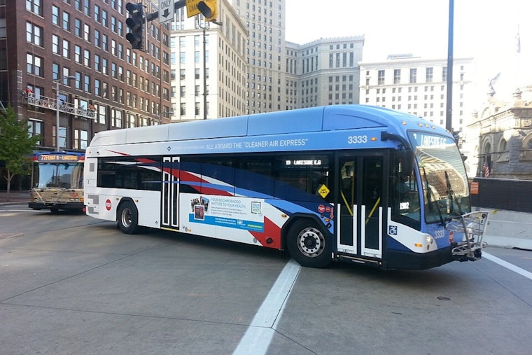 Cleveland Rail Service Disrupted, Shuttle Buses to Replace Trains Between Tower City and E. 55th St.
