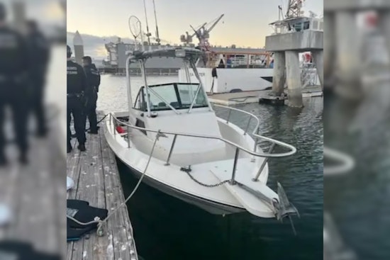 Coast Guard Sector San Diego Intercepts Boat with 5 Suspected Unauthorized Aliens Near Point Loma