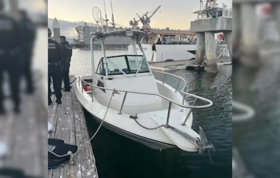 Coast Guard Sector San Diego Intercepts Boat with 5 Suspected Unauthorized Aliens Near Point Loma