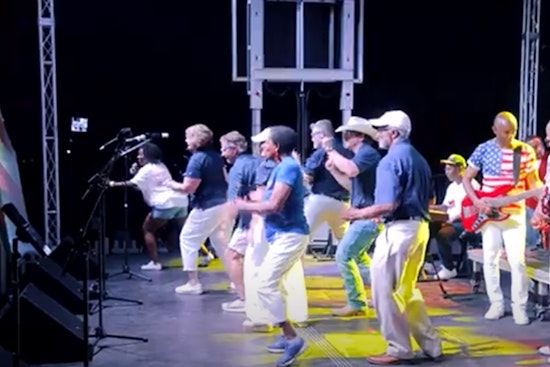 Collierville Leaders Swap Suits for Dance Shoes in Community-Building Independence Day Celebration