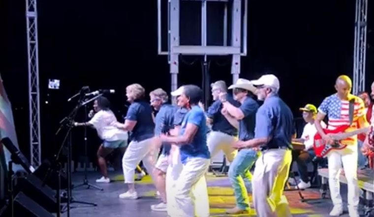 Collierville Leaders Swap Suits for Dance Shoes in Community-Building Independence Day Celebration