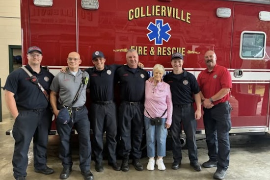 Collierville Woman Expresses Deep Gratitude to Firefighters Who Saved Her Life