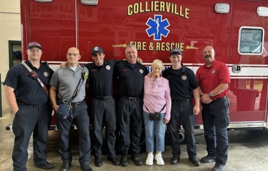 Collierville Woman Expresses Deep Gratitude to Firefighters Who Saved Her Life