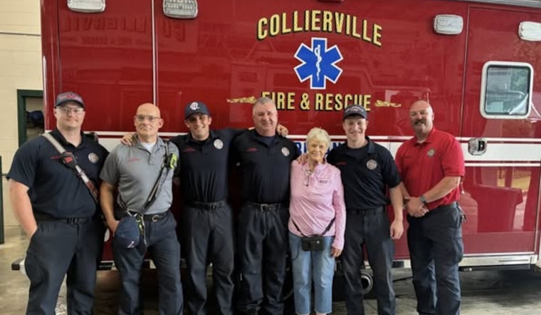Collierville Woman Expresses Deep Gratitude to Firefighters Who Saved Her Life