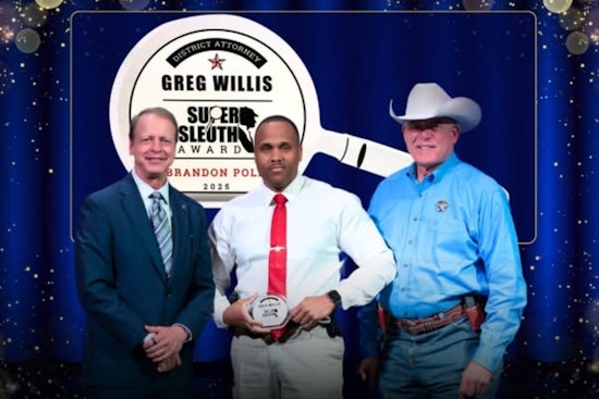 Collin County Sergeant Brandon Polk Honored with DA SuperSleuth Award for Outstanding Investigative Work in Child Predator Case