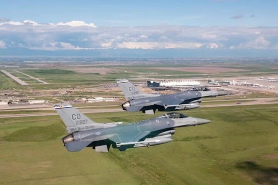 Colorado Air National Guard F-16s Salute Independence Day with Flyovers Across State