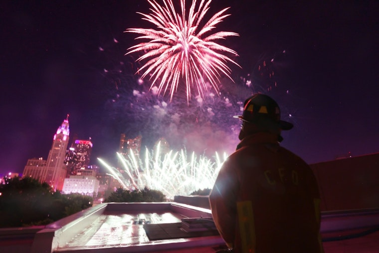 Columbus Celebrates Independence with Spectacular Drone Show at Red, White and Boom Event