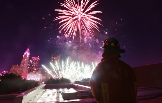 Columbus Celebrates Independence with Spectacular Drone Show at Red, White and Boom Event