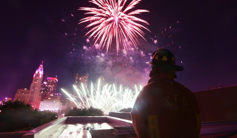 Columbus Celebrates Independence with Spectacular Drone Show at Red, White and Boom Event