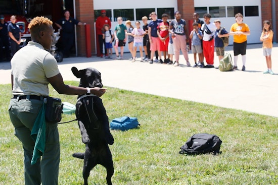 Columbus Youth Connect with First Responders at Inspire Police & Fire Exploration Camp