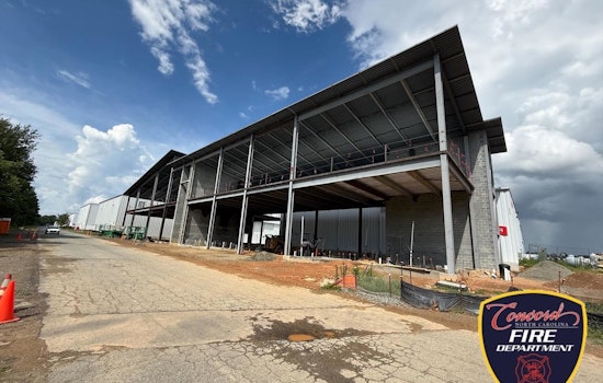 Concord, NC Gears Up for Enhanced Safety with Construction of Fire Station 6 at Concord-Padgett Regional Airport