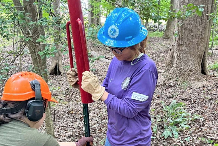 Conservation Corps NC Crew 1 Elevates Raleigh's Green Spaces by Enhancing Urban Forests and Dix Park Sunflower Field