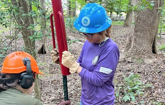 Conservation Corps NC Crew 1 Elevates Raleigh's Green Spaces by Enhancing Urban Forests and Dix Park Sunflower Field