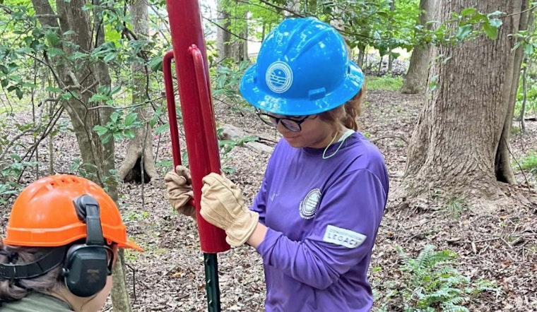 Conservation Corps NC Crew 1 Elevates Raleigh's Green Spaces by Enhancing Urban Forests and Dix Park Sunflower Field