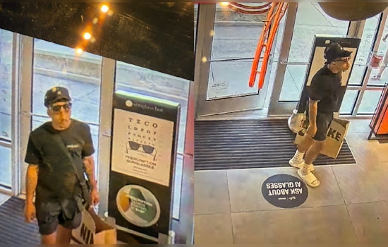Constables Seek Public Help to Identify Suspect in $902 Designer Eyewear Theft on Northwest Freeway