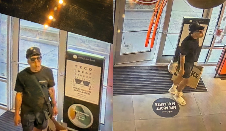 Constables Seek Public Help to Identify Suspect in $902 Designer Eyewear Theft on Northwest Freeway