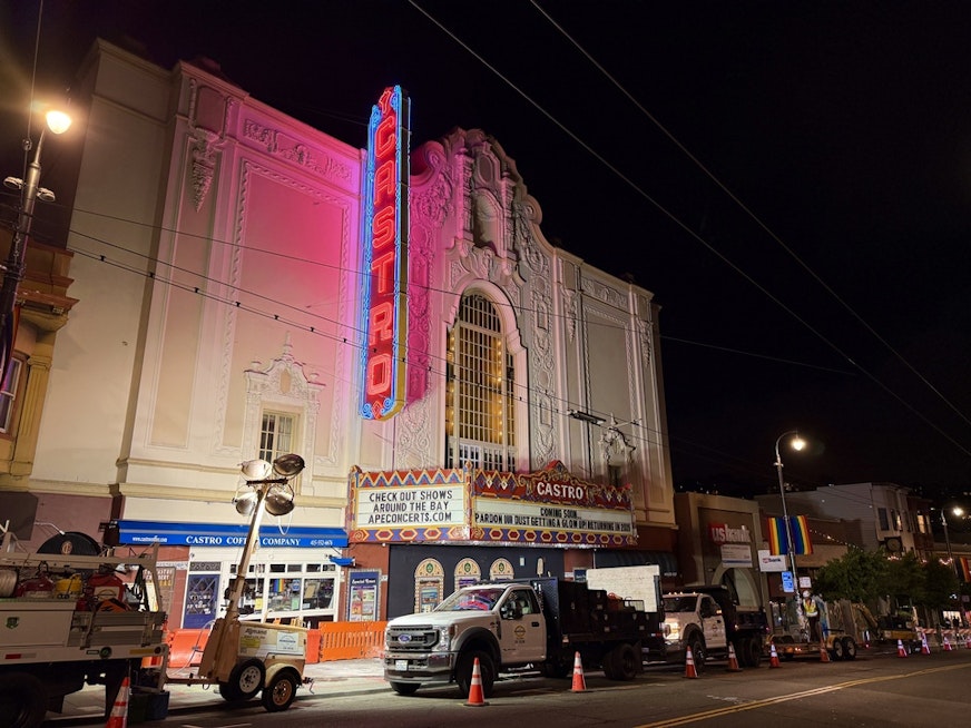 Overnight Construction Work Begins on Castro Theatre Electrical Upgrades