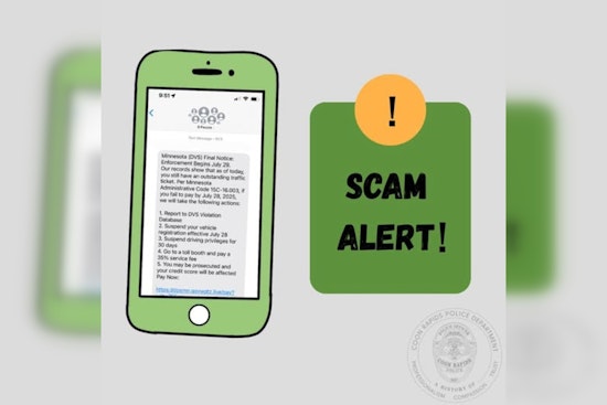 Coon Rapids Police Department Alerts Public to Rise in Scam Text Messages Urging Vigilance Against Digital Threats