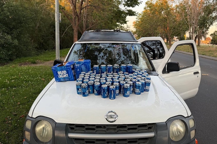 Cotati Driver Apprehended with BAC More Than Triple the Legal Limit, Found with 70 Empty Beer Cans