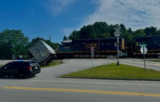 CSX Train Hits Semi in Conyers, No Injuries Reported Amid Ongoing Probe