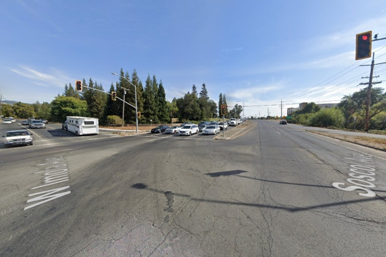 Cyclist Severely Injured in Collision With Vehicle at Napa Intersection, Police Seek Information