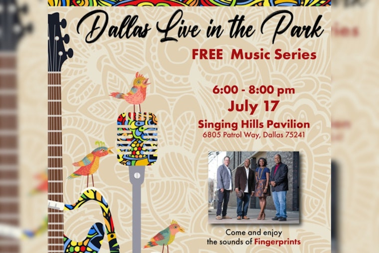 Dallas Parks Come Alive with Free Jazz Concerts in the "Dallas Live in the Park Music Series"