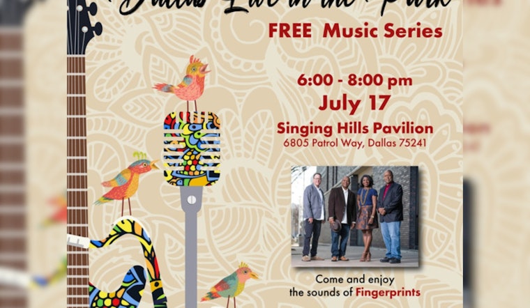 Dallas Parks Come Alive with Free Jazz Concerts in the "Dallas Live in the Park Music Series"