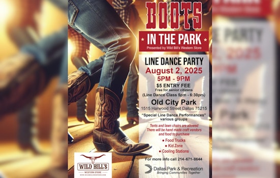 Dallas Set to Swing into Summer with 'Boots in the Park' Line Dancing Bash for Just $5