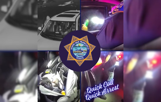 Daly City Man Apprehended in South San Francisco Auto Burglary Case Thanks to Resident's Tip and Police Drone Use