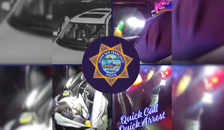 Daly City Man Apprehended in South San Francisco Auto Burglary Case Thanks to Resident's Tip and Police Drone Use