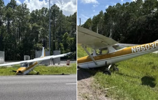 Daring Emergency Plane Landing on U.S. 1 Near St. Augustine Airport Ends Without Injuries