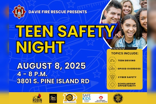 Davie Fire Rescue Launches Inaugural Teen Safety Night to Empower Youths with Lifesaving Knowledge