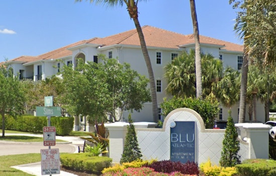 Delray Beach Apartment Fire Extinguished Swiftly by Palm Beach County Fire Rescue, Resident Rescued from Balcony