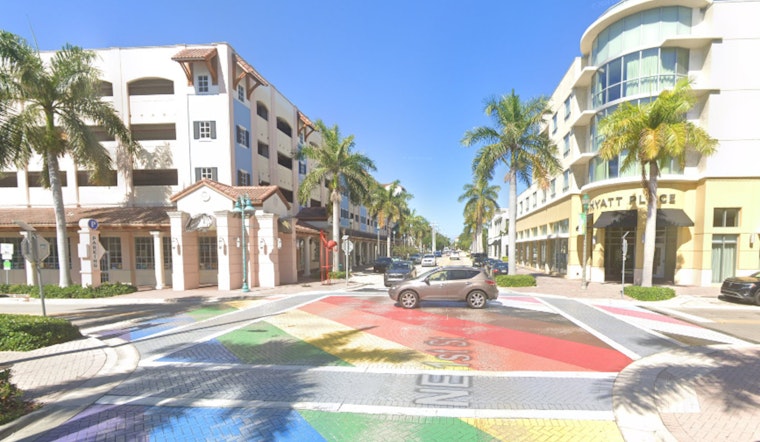 Delray Beach Pride Intersection Targeted Once More, Police Seek Driver After Vandalism Caught on Camera