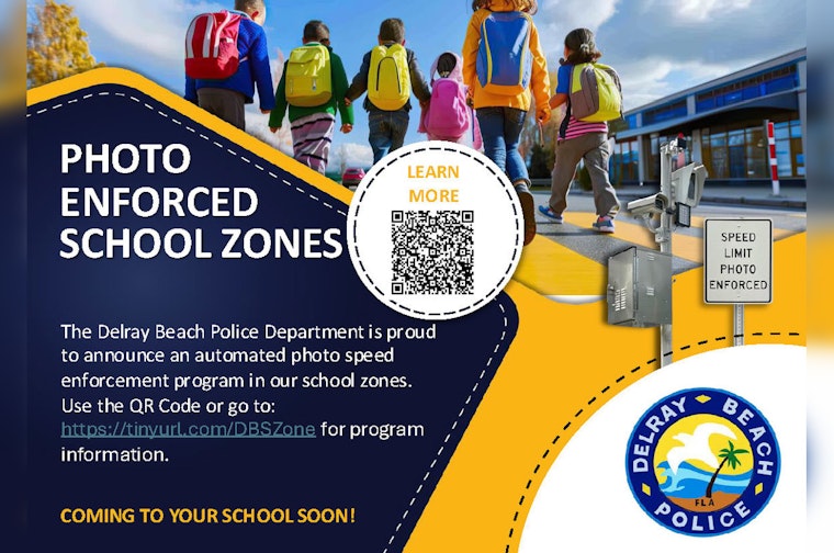 Delray Beach to Implement Speed Cameras in School Zones to Enhance Child Safety