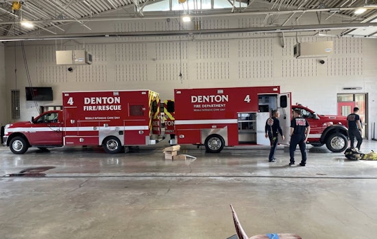 Denton Fire Department Unveils Advanced 'Door Forward' Ambulances for Enhanced Emergency Response