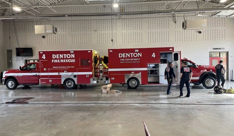 Denton Fire Department Unveils Advanced 'Door Forward' Ambulances for Enhanced Emergency Response