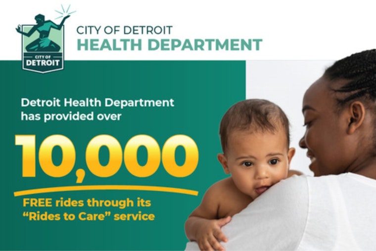 Detroit's Rides to Care Program Celebrates Milestone with Over 10,000 Free Rides for Pregnant Women and Infant Caregivers