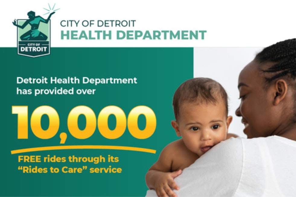 Detroit's Rides to Care Program Celebrates Milestone with Over 10,000 Free Rides for Pregnant Women and Infant Caregivers