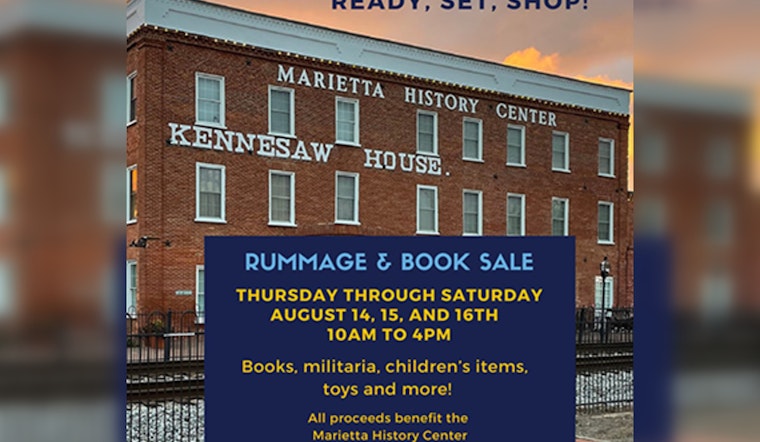 Discover Hidden Gems at Marietta History Center's Annual Rummage and Book Sale This August