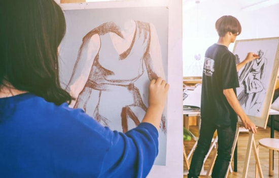 Discover the Art of Drawing Drapery in Adrienne Garnett's Upcoming Classes at Five Points, Raleigh