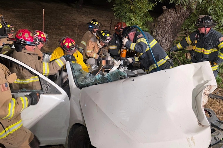 Driver Rescued After Intense Extrication Operation Following Vacaville Crash